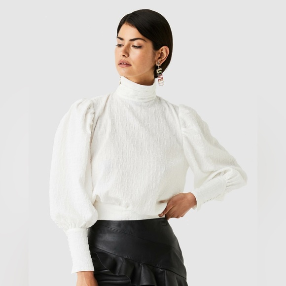 ATOIR Supernova Volume Sleeve High Neck Top - Picture 2 of 11